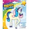 Multipack of 3 - Colorbok Makit & Bakit Suncatcher Kit-Glitter Unicorn